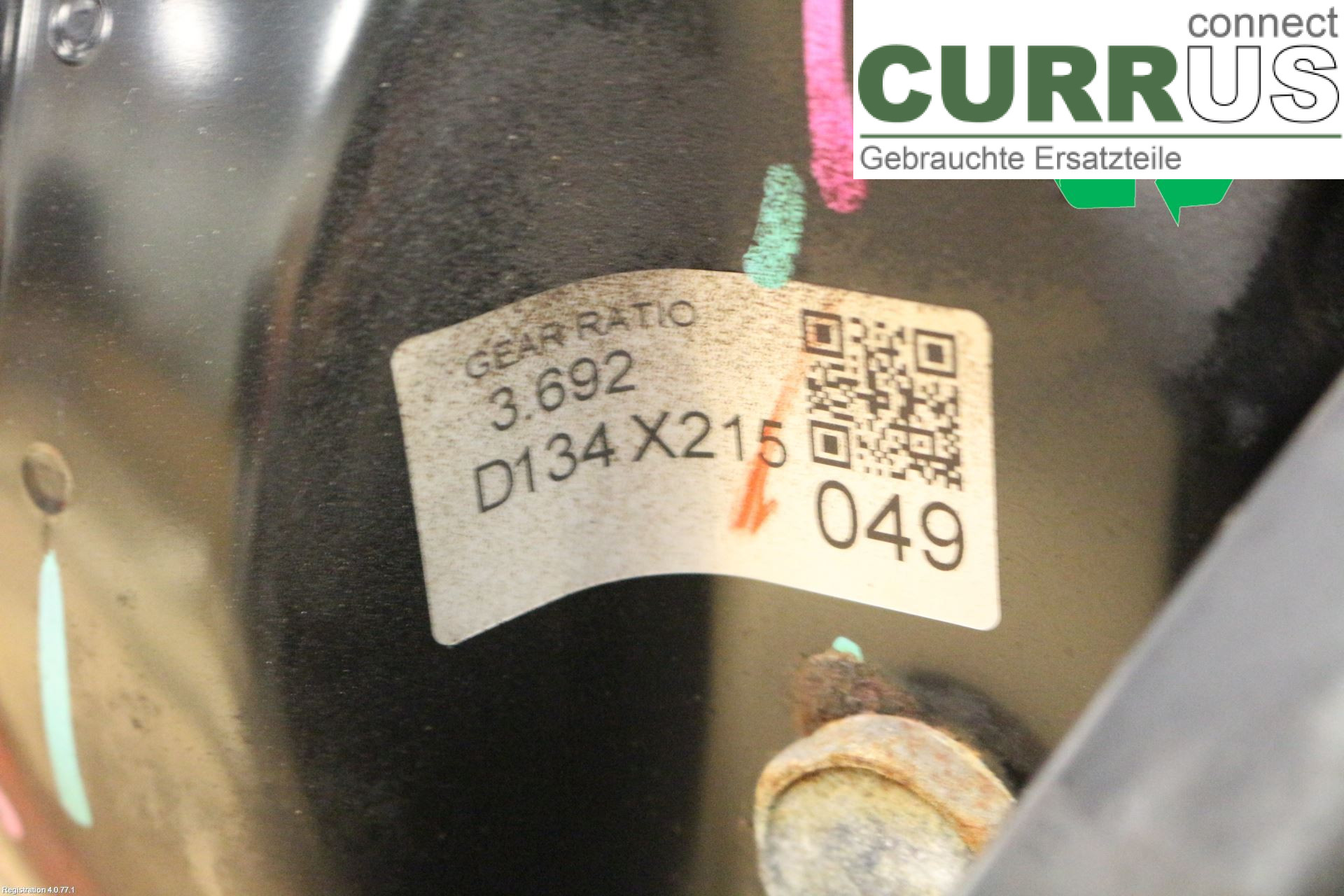 FIAT FULLBACK  16-19 Dyferencjał 6000605832 4N15