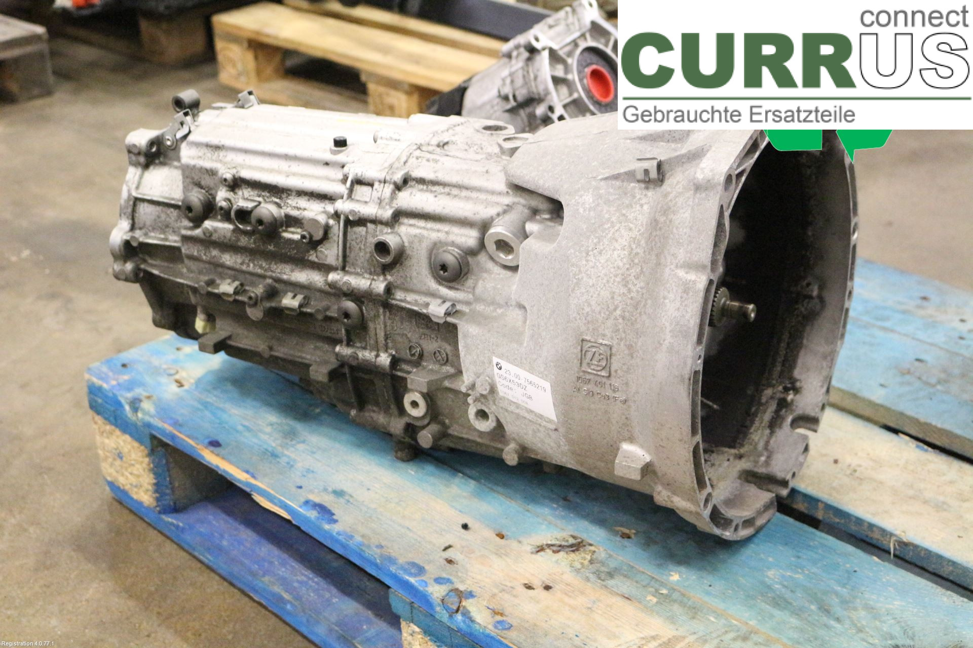BMW 5 E60/61 Sed/Tou 02-10 Gearbox (6-speed) 23007571429 M57-TU2D30