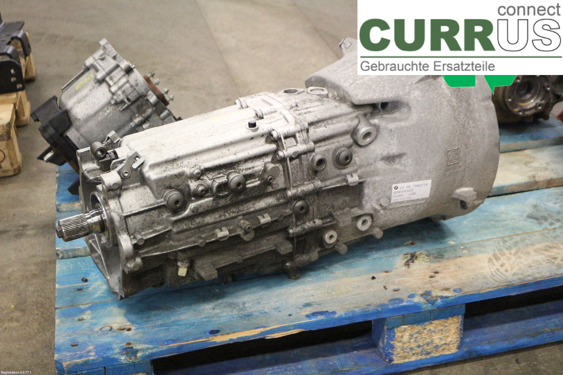 BMW 5 E60/61 Sed/Tou 02-10 Gearbox (6-speed) 23007571429 M57-TU2D30