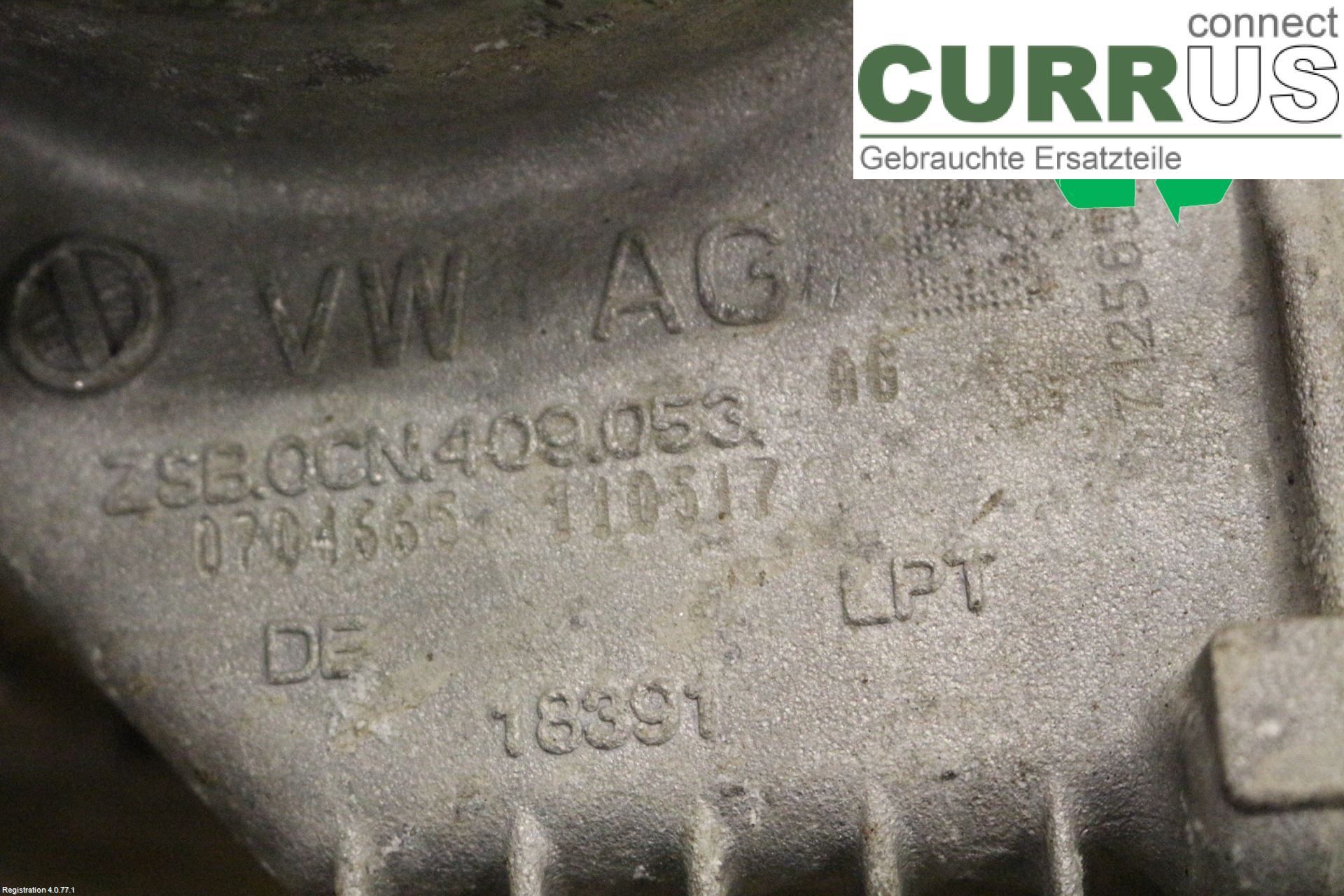 SKODA OCTAVIA  13-20 Distribution gear box 0CN409053AP DCYA