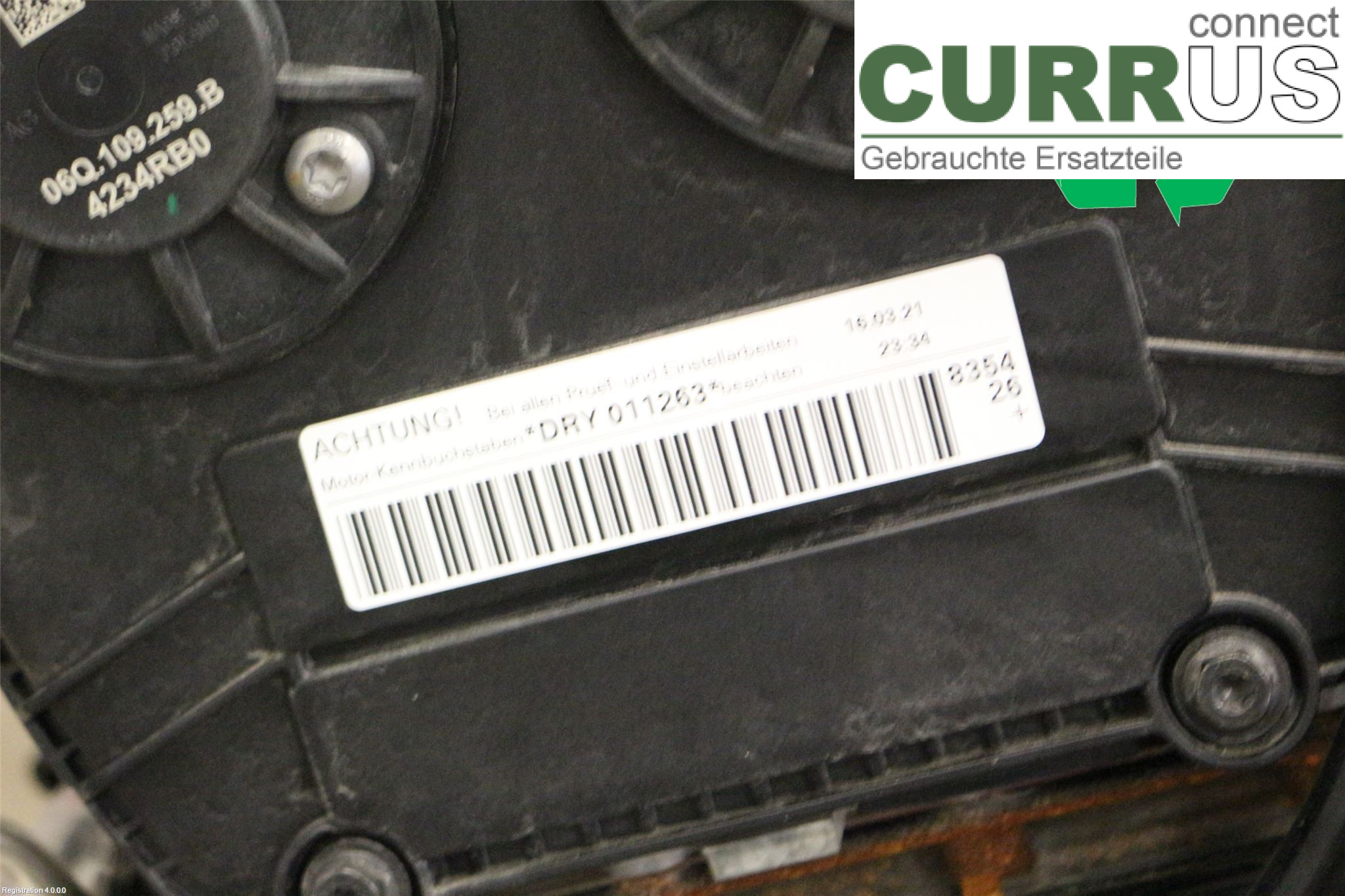 AUDI A6 F2/C8  19- Engine 06N100033D DRYA