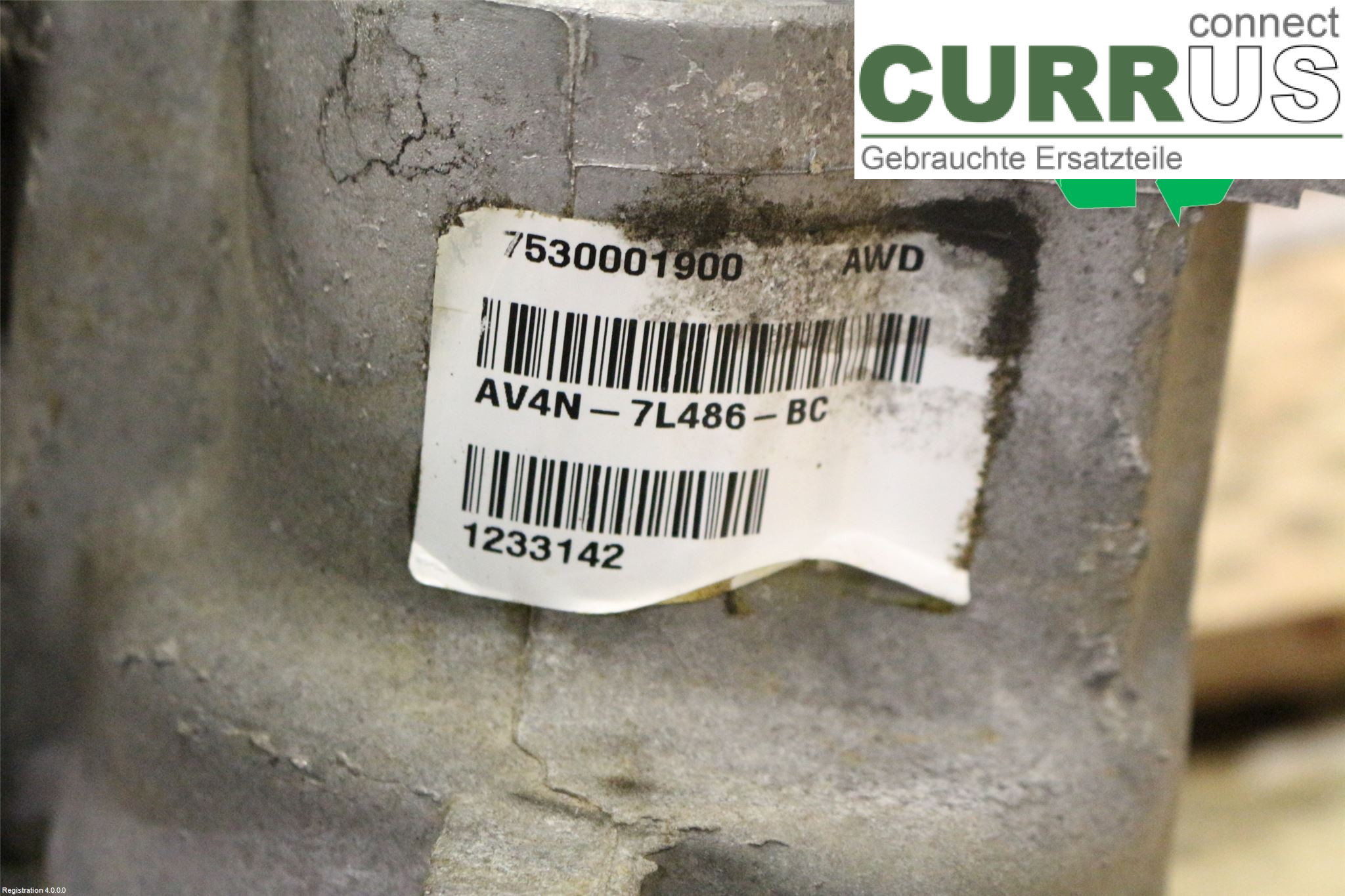 FORD KUGA  08-12 Distribution gear box 1686703 UFDA