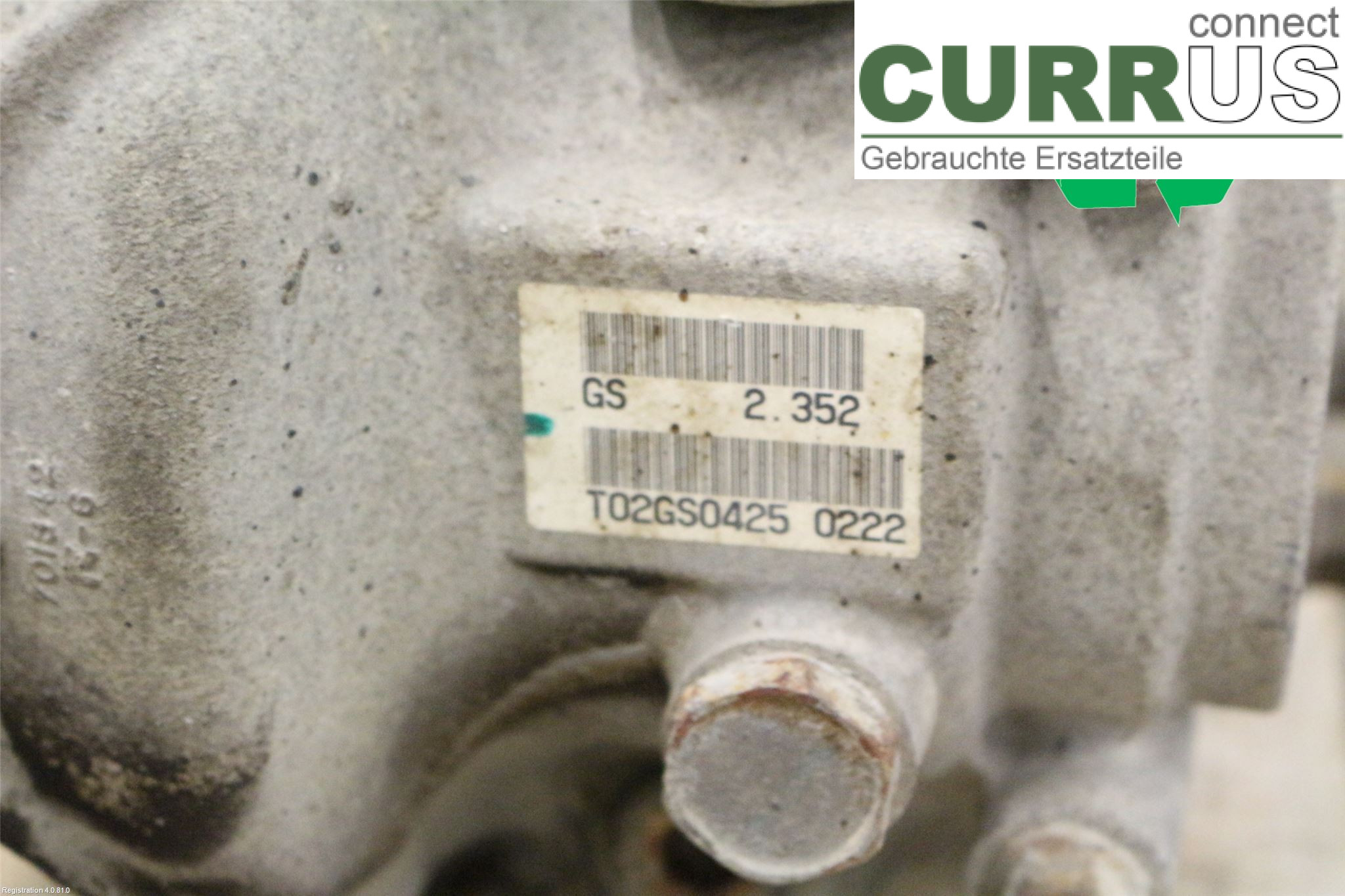 MITSUBISHI ASX 10-22 Differential 3501A470 4N14