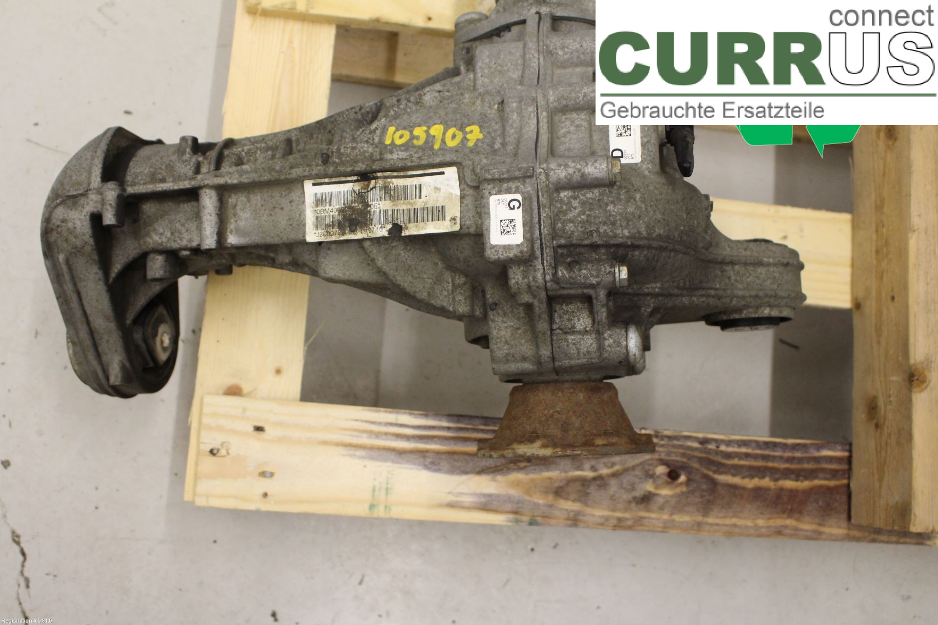 VW TOUAREG 7L  03-10 Differential 0BM409505T CASA