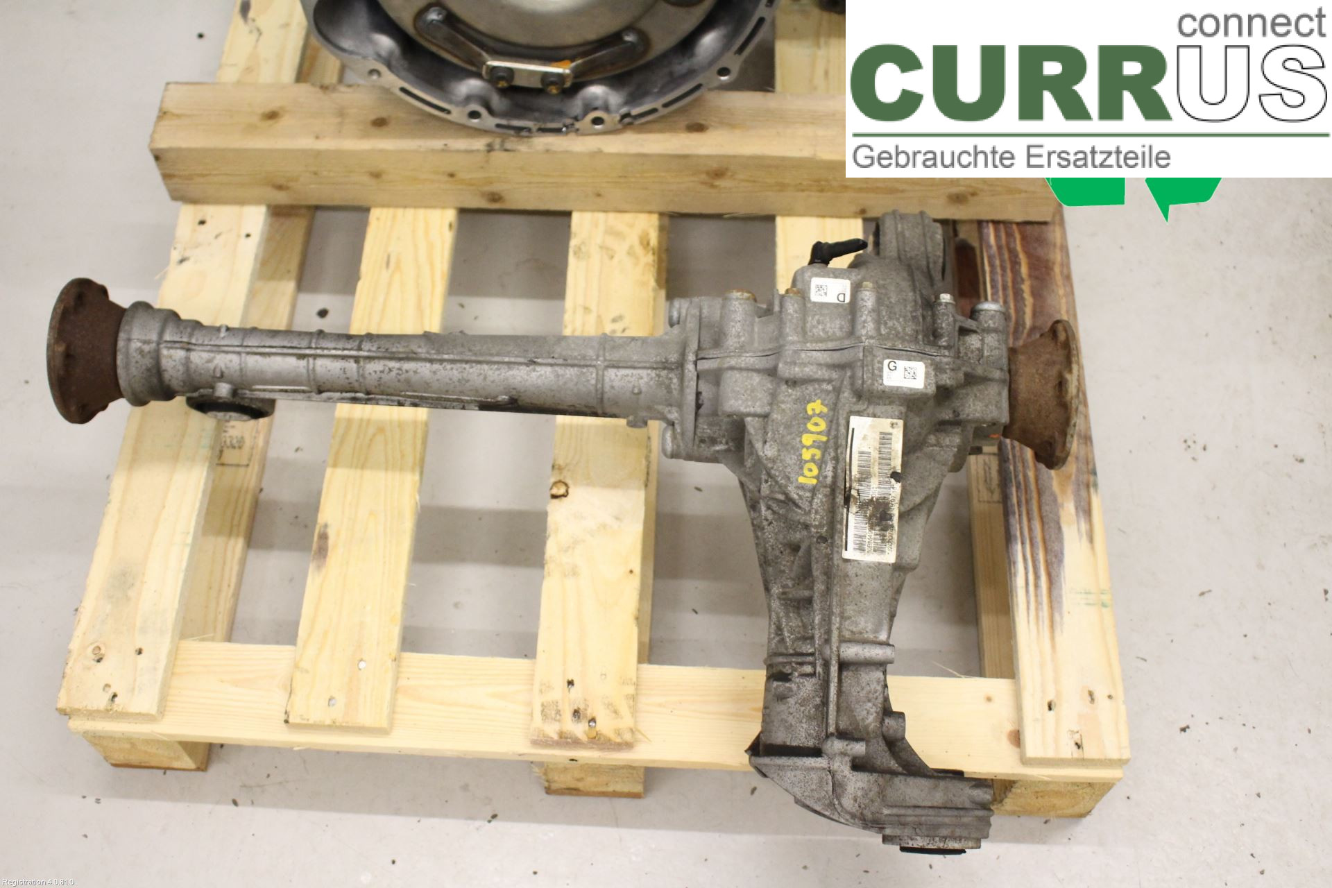 VW TOUAREG 7L  03-10 Differential 0BM409505T CASA