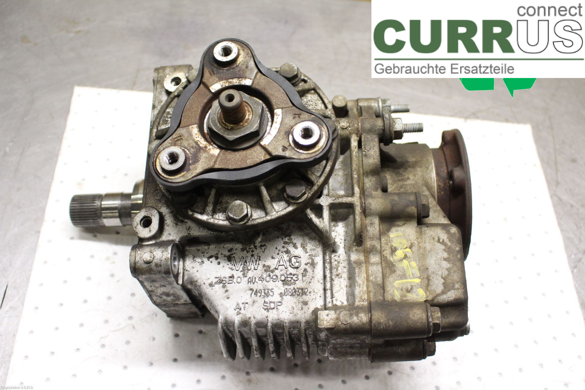 VW CADDY  11-15 Distribution gear box 0AV409053AG CFHC
