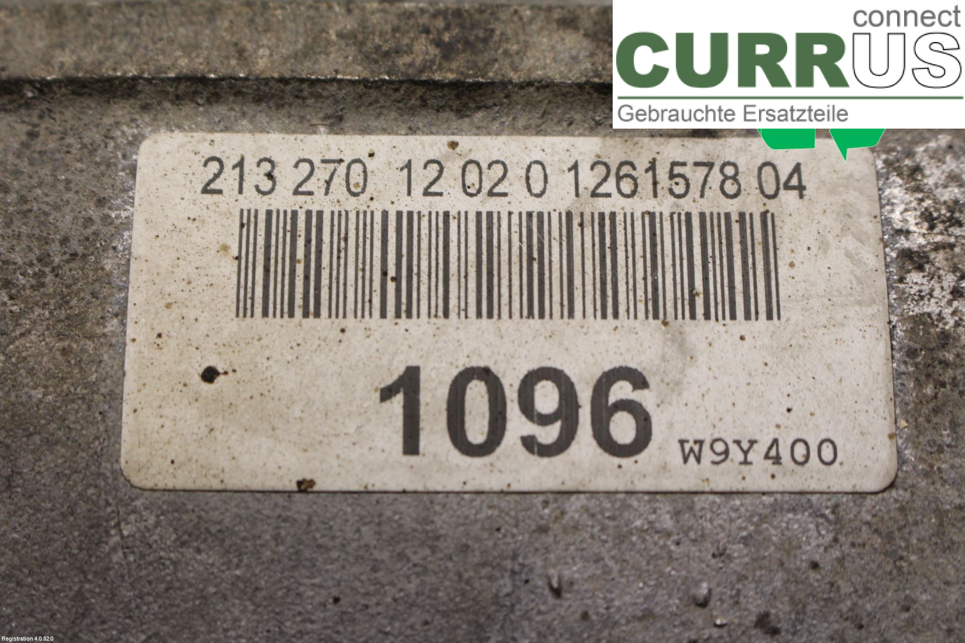 MB E-KLASS (W213)  16- Gearbox (Automatic) A7252704918 OM654.920