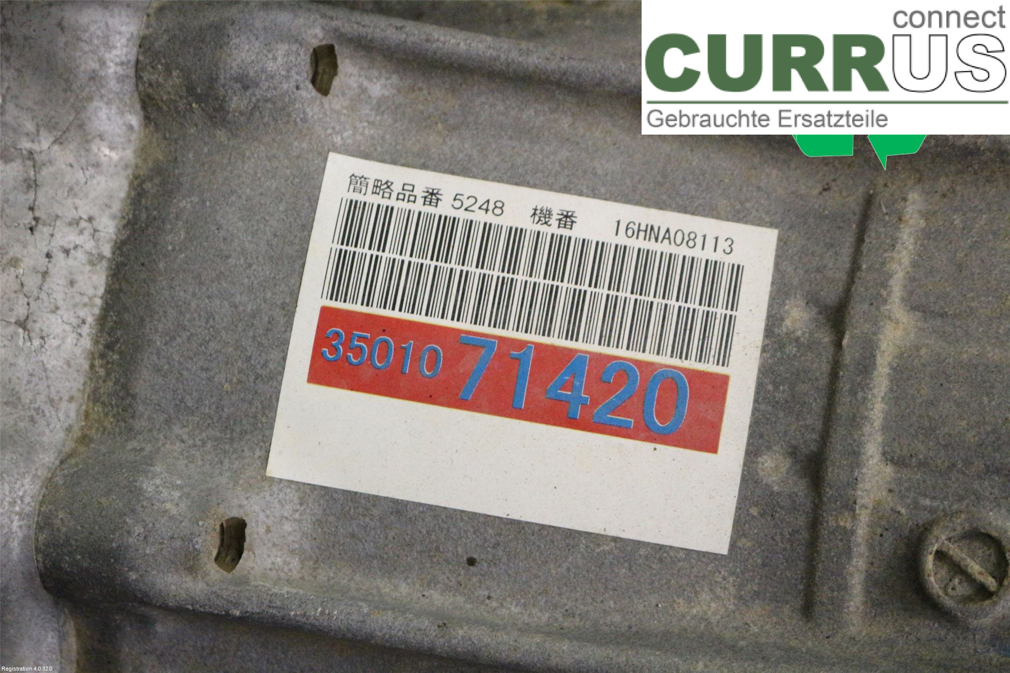 TOYOTA HILUX  16- Gearkasse Automatisk 3500071420 