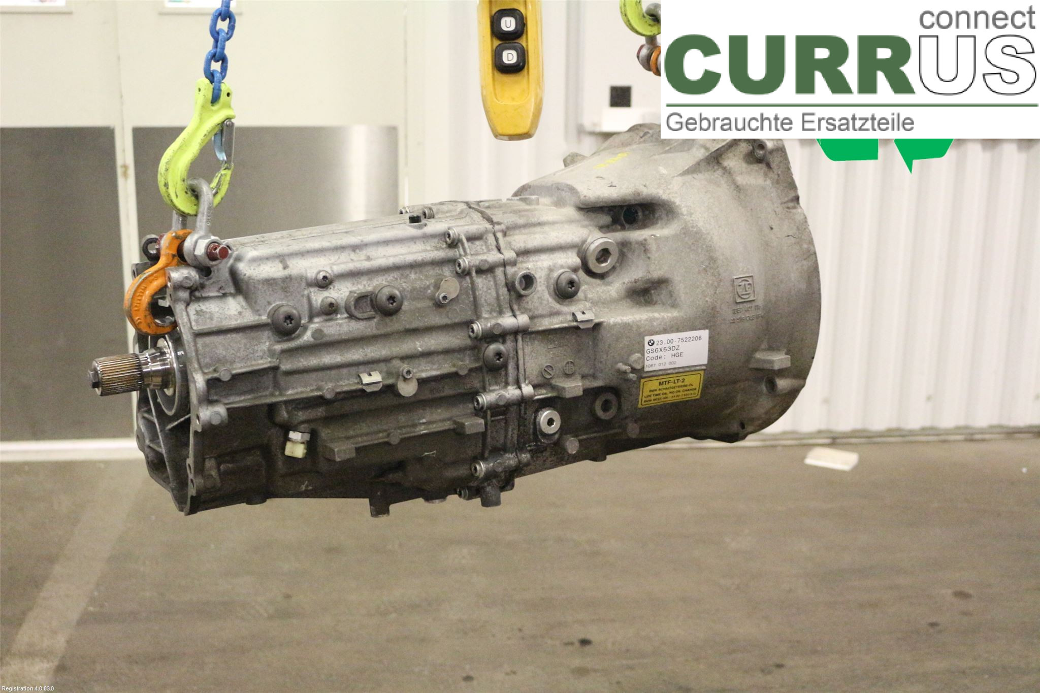 BMW 5 E60/61 Sed/Tou 02-10 Gearbox (6-speed) 23007571429 M57-TU2D30