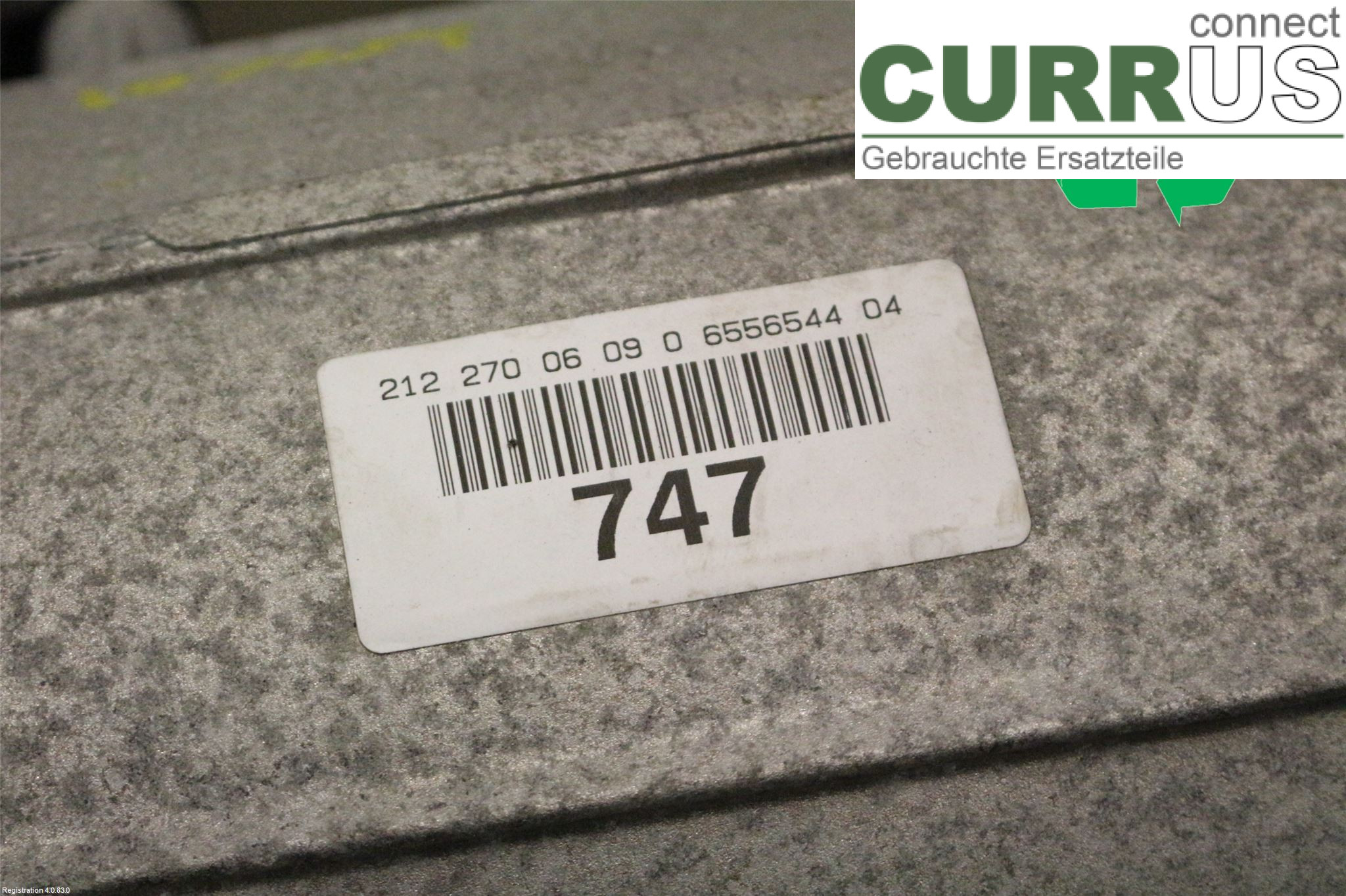 MB E-KLASS (W212) 09-16 Gearbox (Automatic) A212270160980 OM642.858