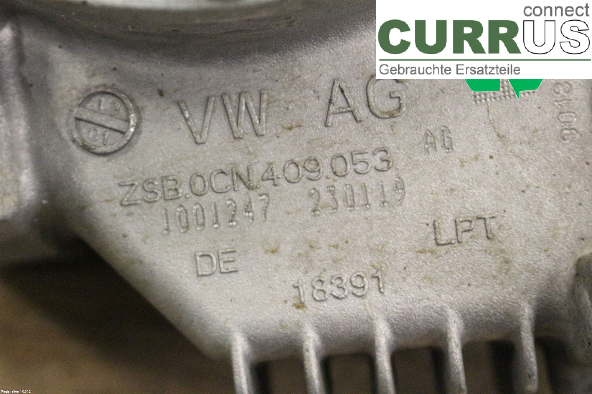 VW GOLF / E-GOLF VII   13-20 Distribution gear box 0CN409053AP DJGA