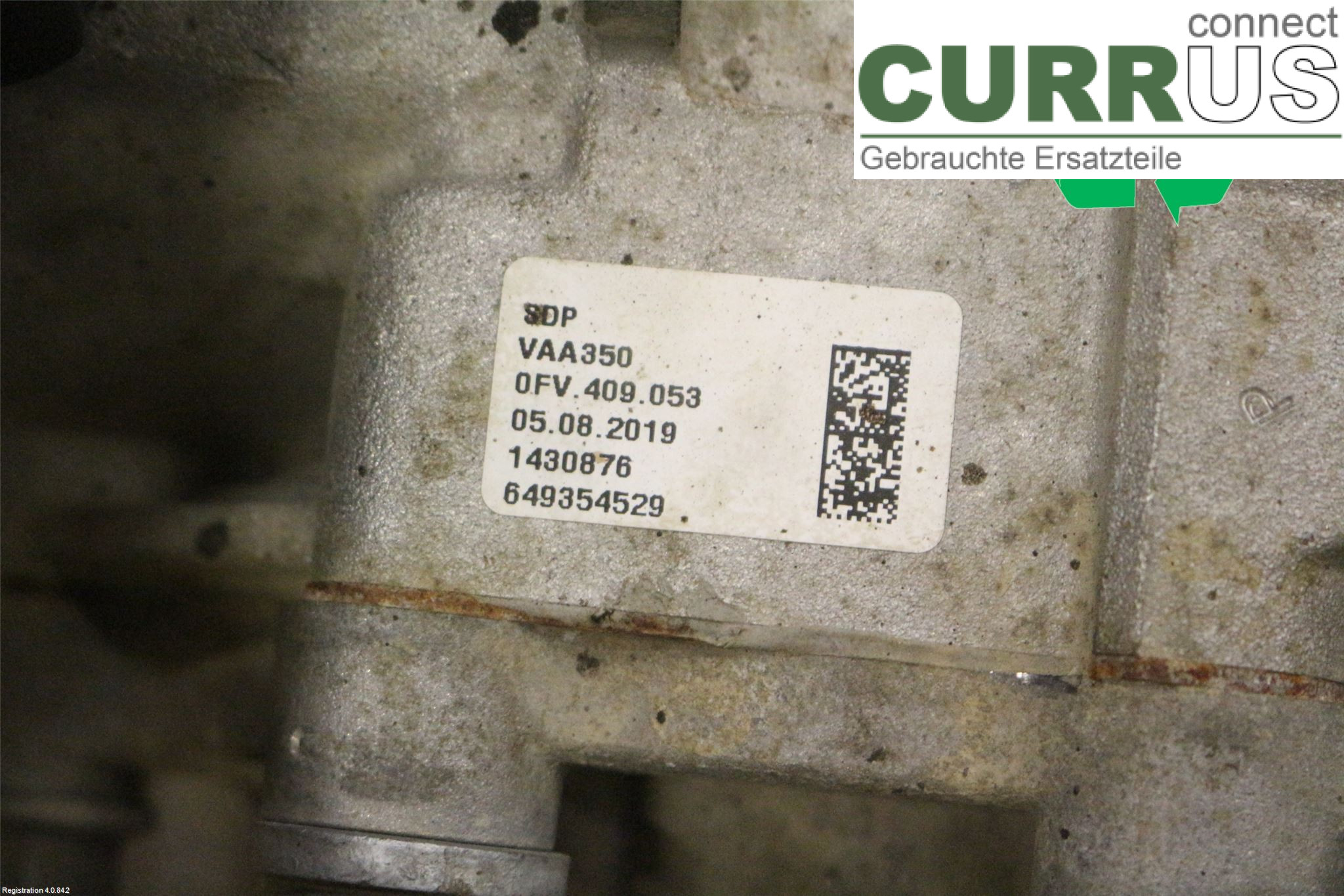 VW CADDY  16-20 Distribution gear box 0CN409053AM DFSE
