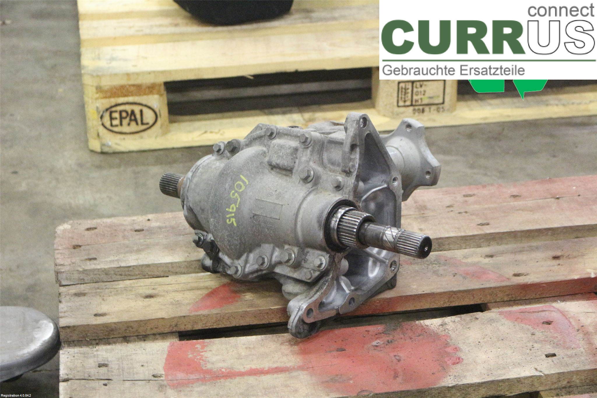 DACIA DUSTER  10-17 Distributionsgearkasse 8201116370 K9K-858