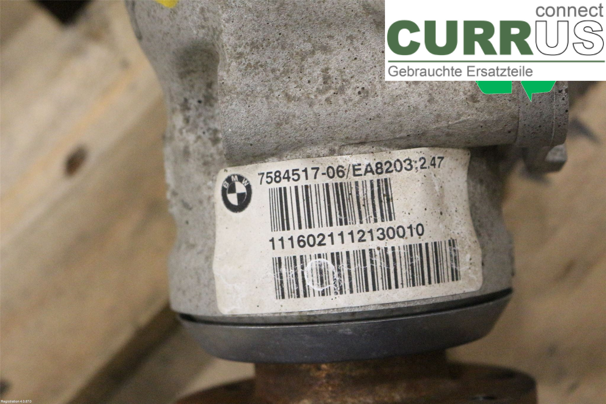 BMW F10/F11/F18  09-17 Differential 31508635698 N57-D30A