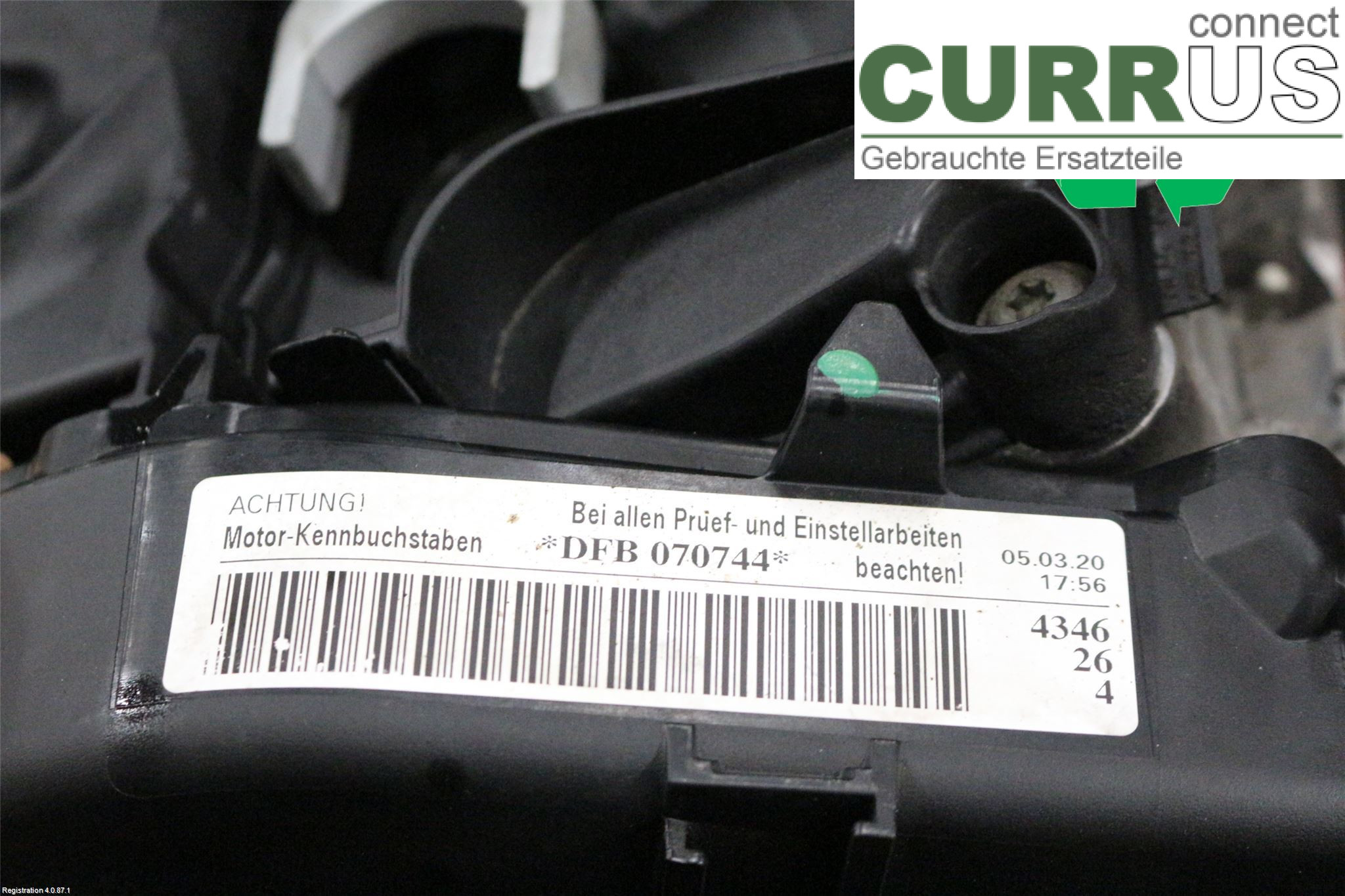 AUDI A6 F2/C8  19- Engine 05L100031E DFBA