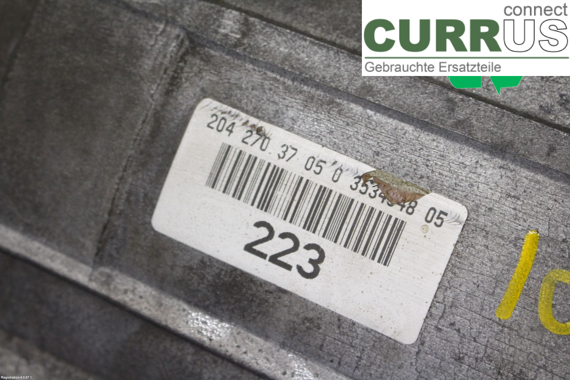 MB C (204)   07-15 Gearbox (Automatic) A2042709102 OM651.911