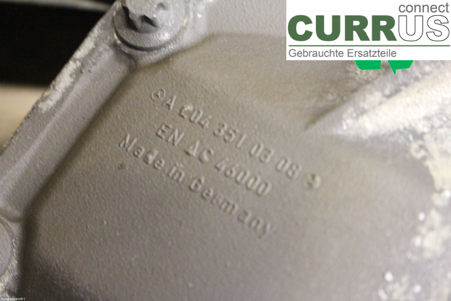 MB C (204)   07-15 Differential A2043500414 OM646.811