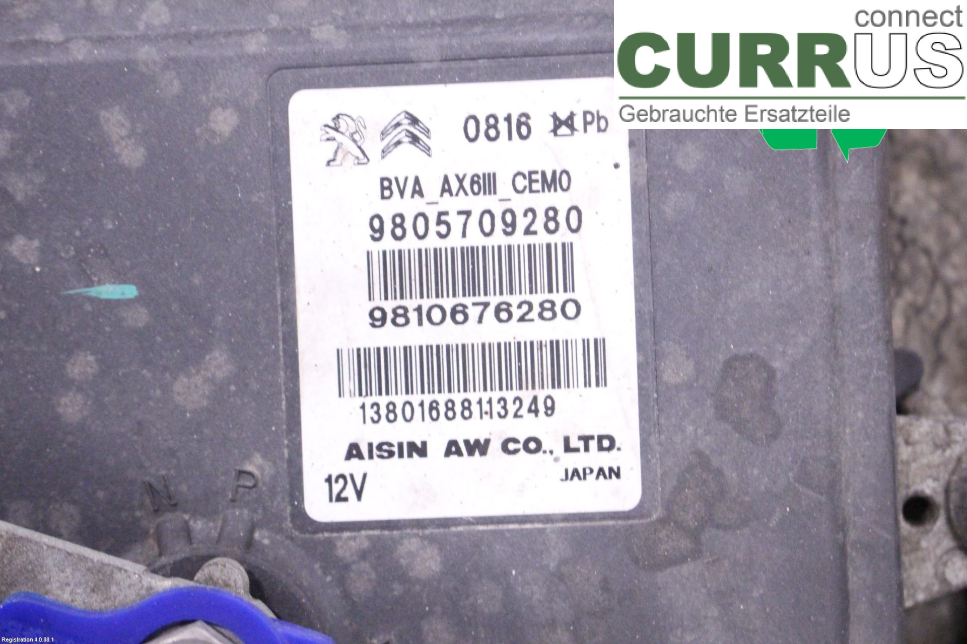PEUGEOT 308  14-21 Gearbox (Automatic) 1637309980 BHZ