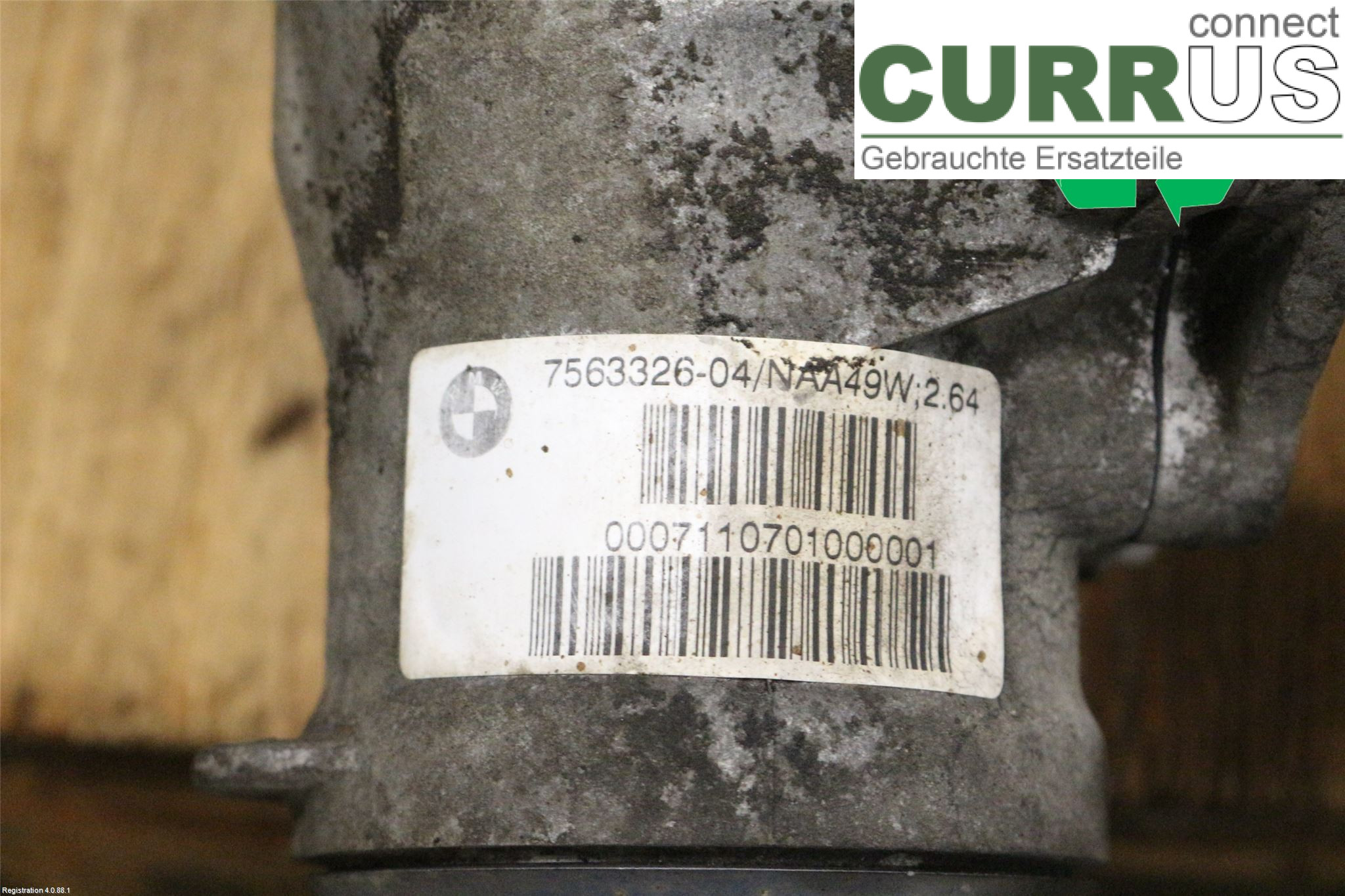 BMW 5 E60/61 Sed/Tou 02-10 Differential 31507555877 M57-TU2D30