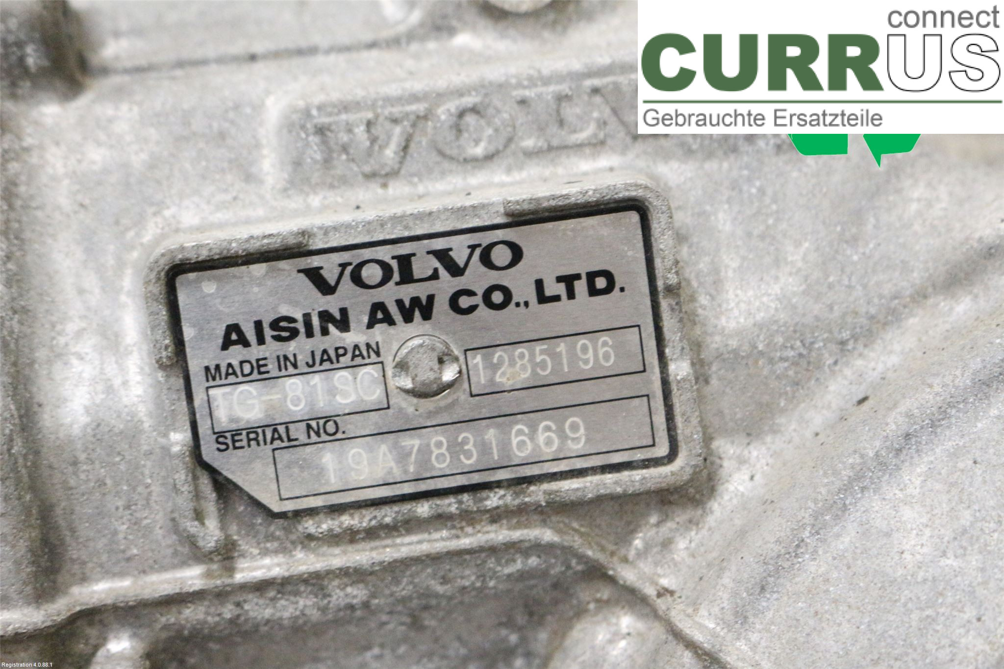 VOLVO V90 CROSS COUNTRY 17- Gearbox (Automatic) 36012687 D4204T14