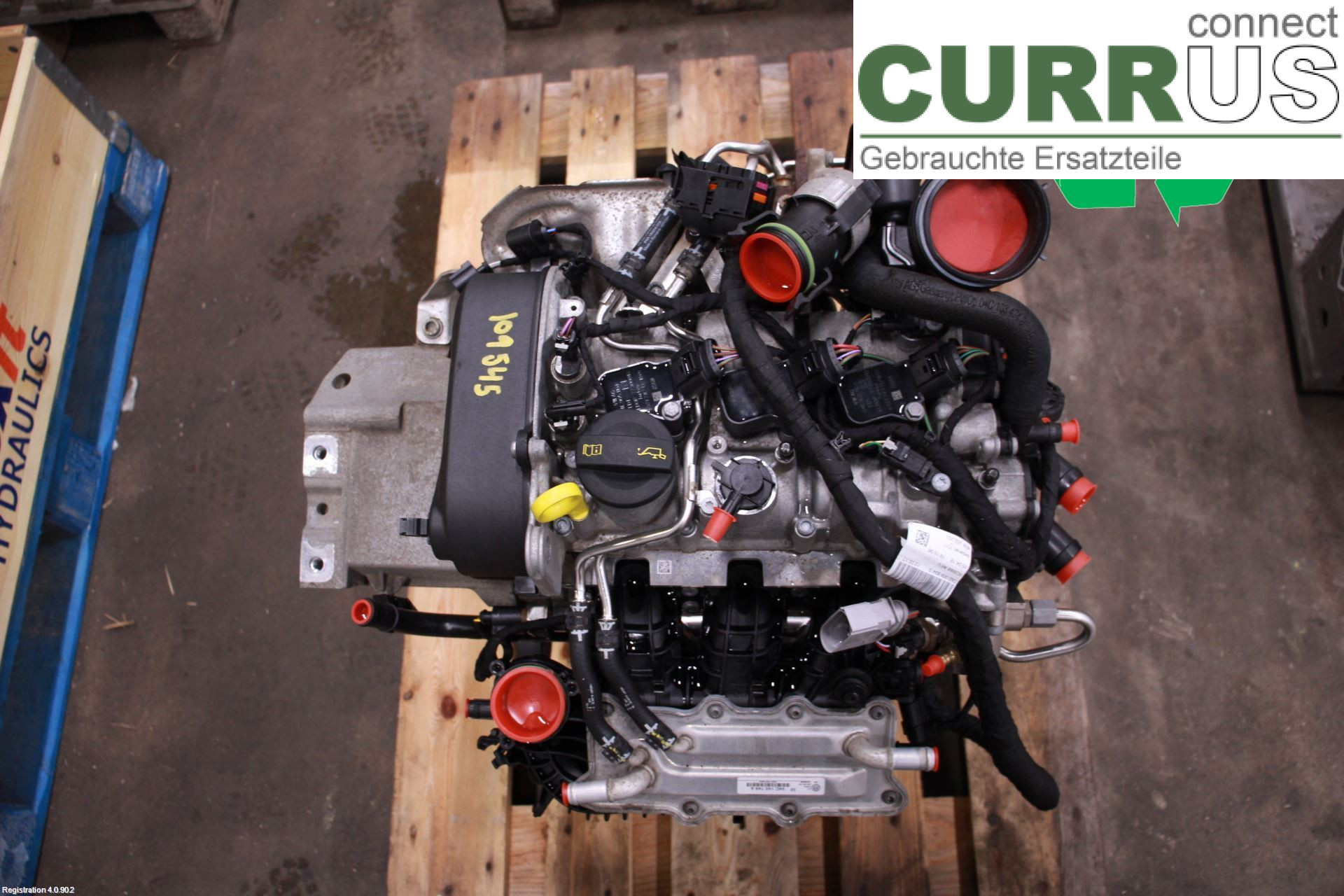 VW POLO VI 18- Motor 04C100098JX CHZL