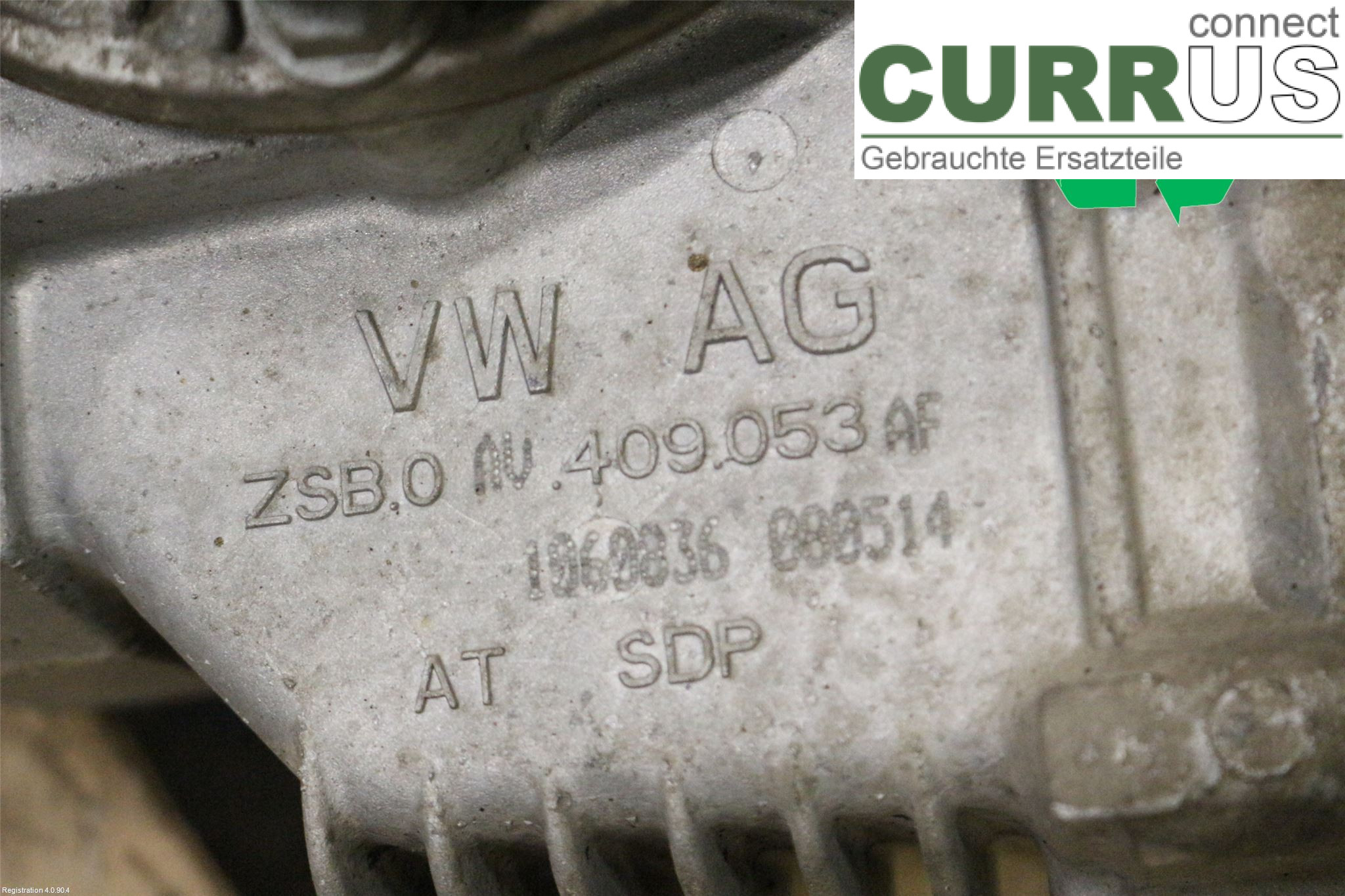 SKODA SUPERB      09-15 Distribution gear box 0AV409053AG CFGB