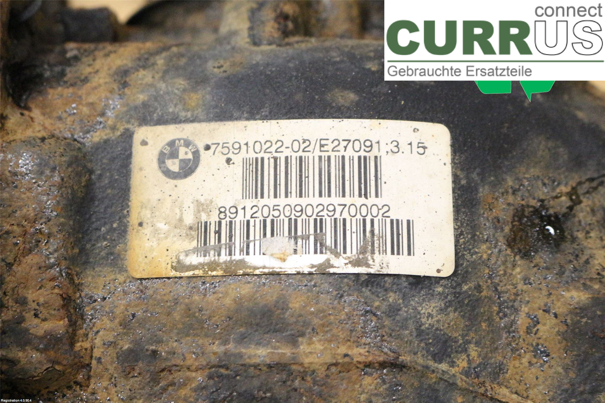 BMW 3 E90/91 SED/TOU 05-12 Differential 33107591022 N47-D20C
