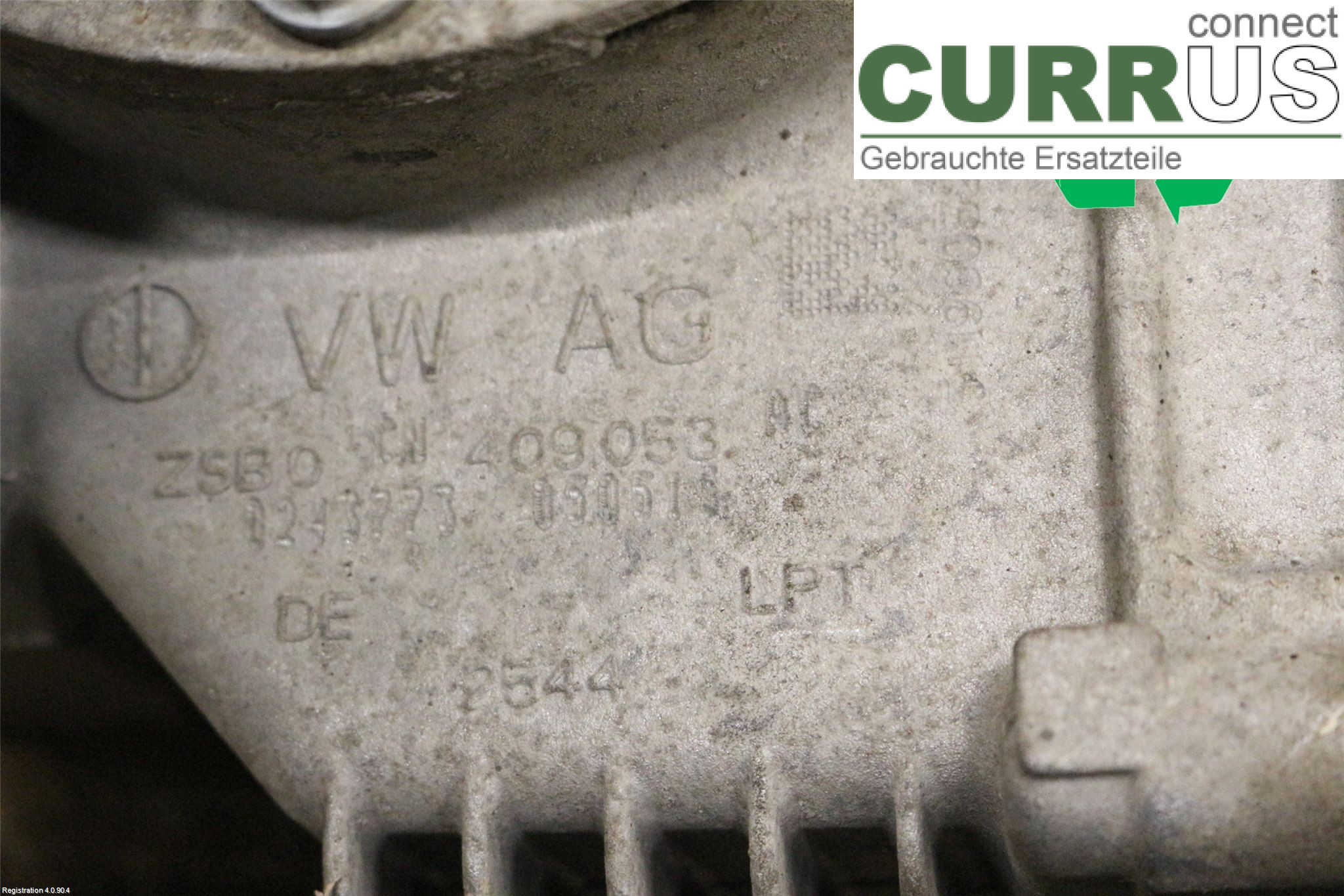VW GOLF / E-GOLF VII   13-20 Distribution gear box 0CN409053AR CXXB