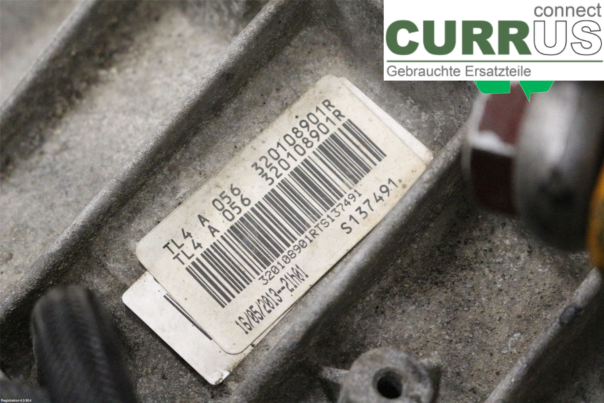 RENAULT MEGANE III 09-15 Gearbox (6-speed) 320105557R K9K-636