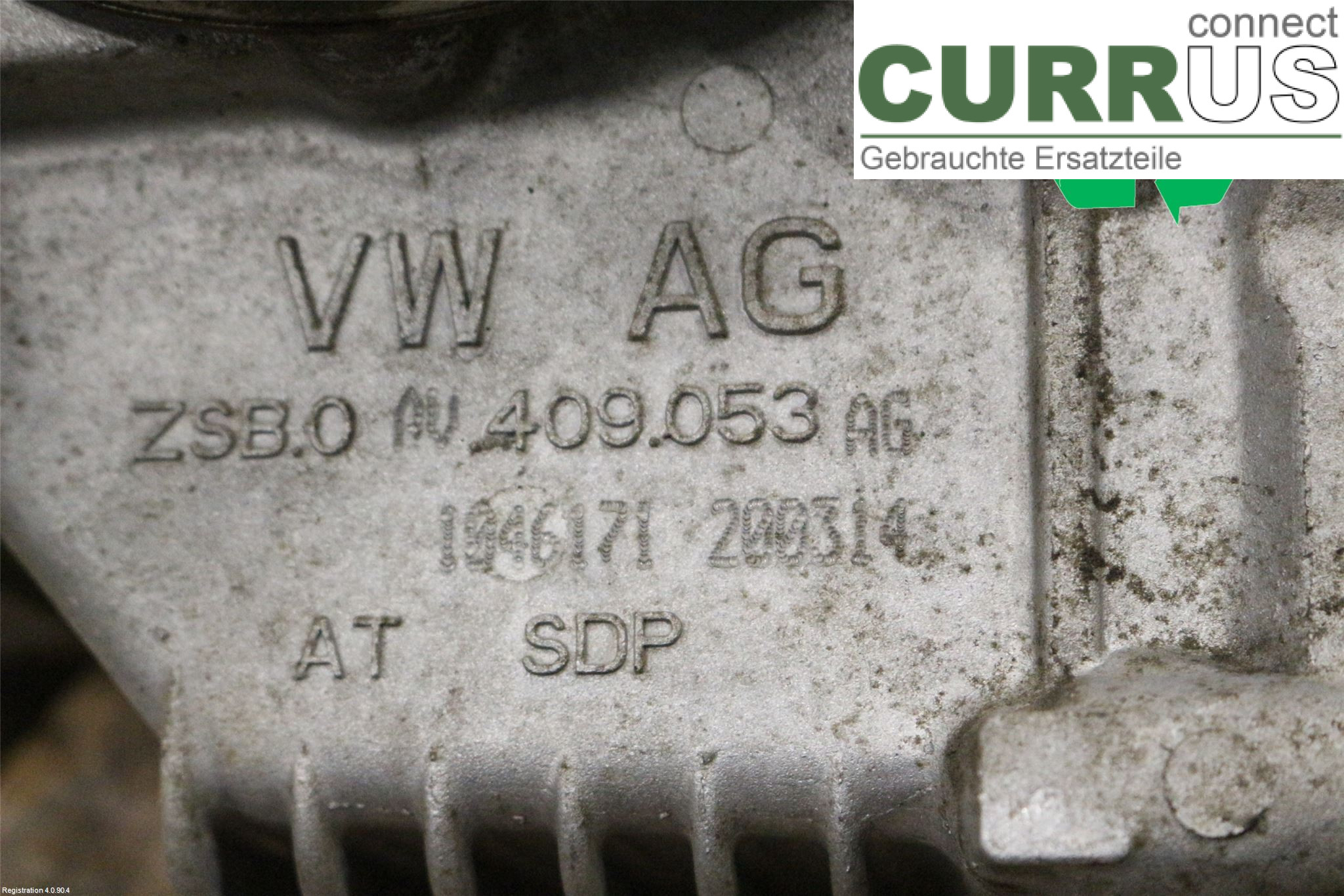 VW PASSAT  11-14 Distribution gear box 0AV409053AG CFGC