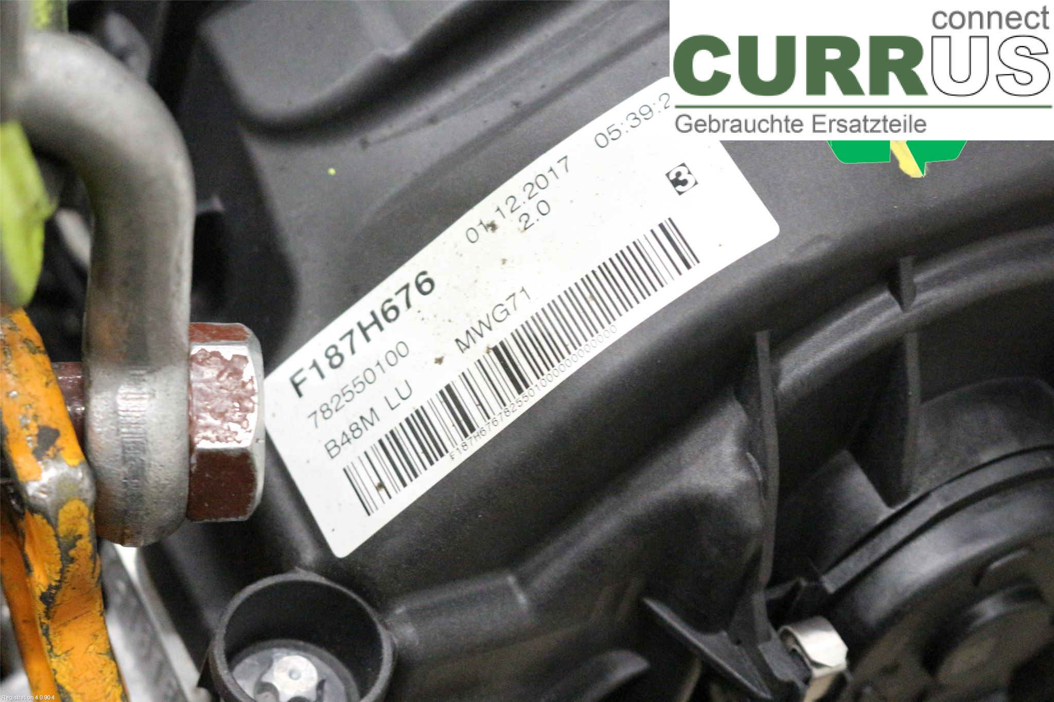 MINI ONE/COOPER 3DR F56 14- Engine 1100245533 B48-A20A