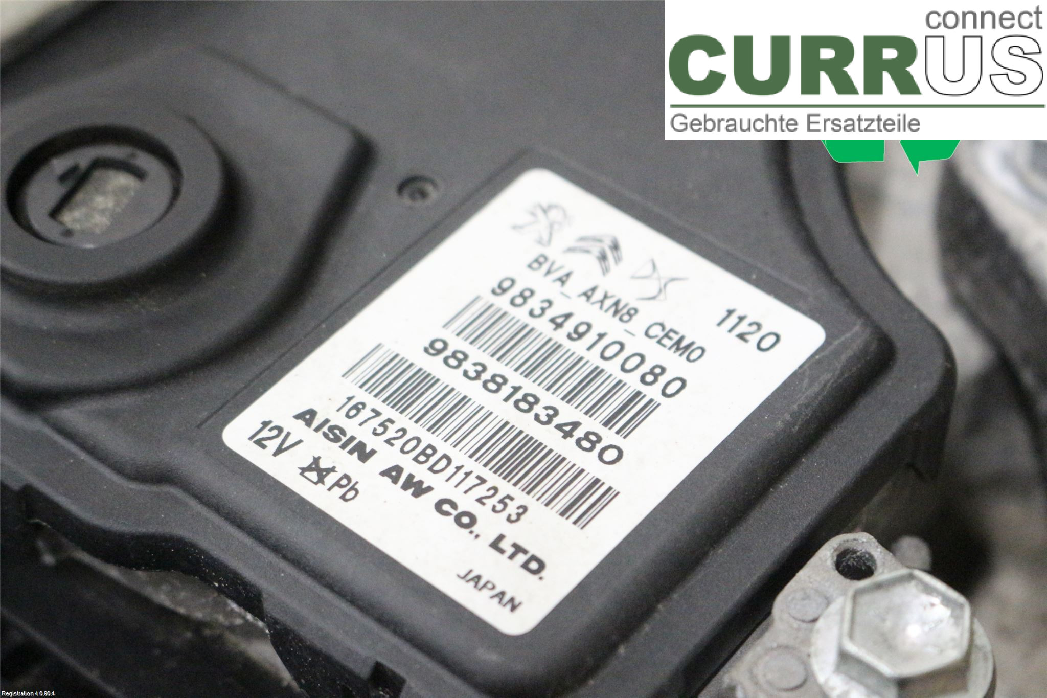 PEUGEOT 308  14-21 Gearbox (Automatic) 1674145780 HNS