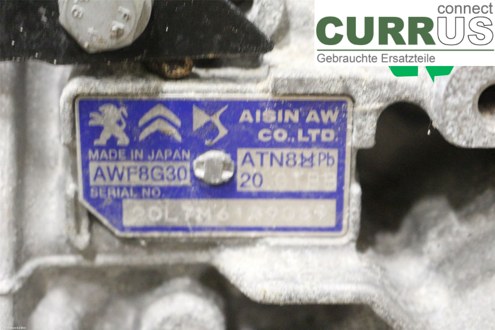 PEUGEOT 308  14-21 Gearbox (Automatic) 1674145780 HNS