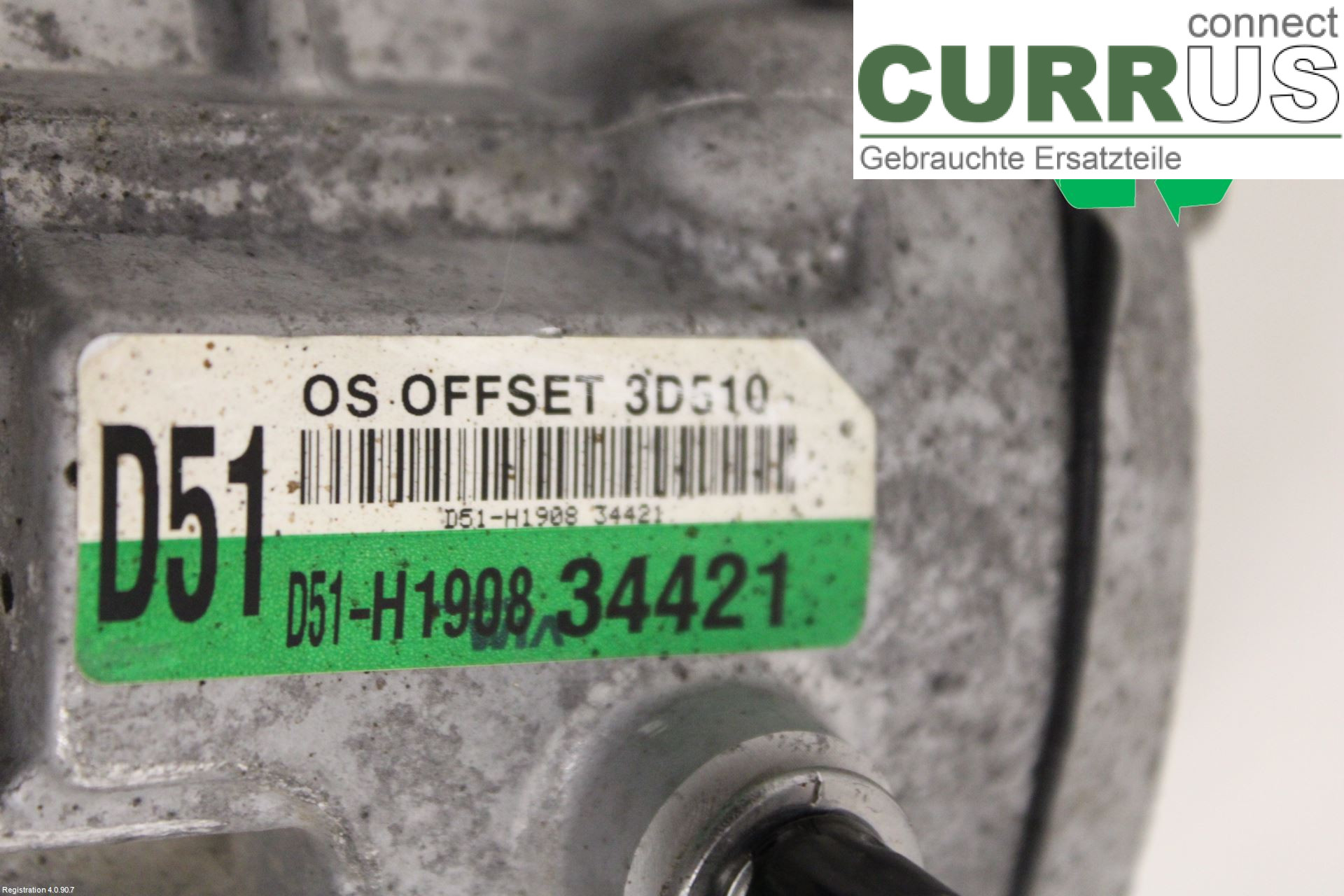 KIA SPORTAGE (QL) 16- Distribution gear box 473003D510 D4FE