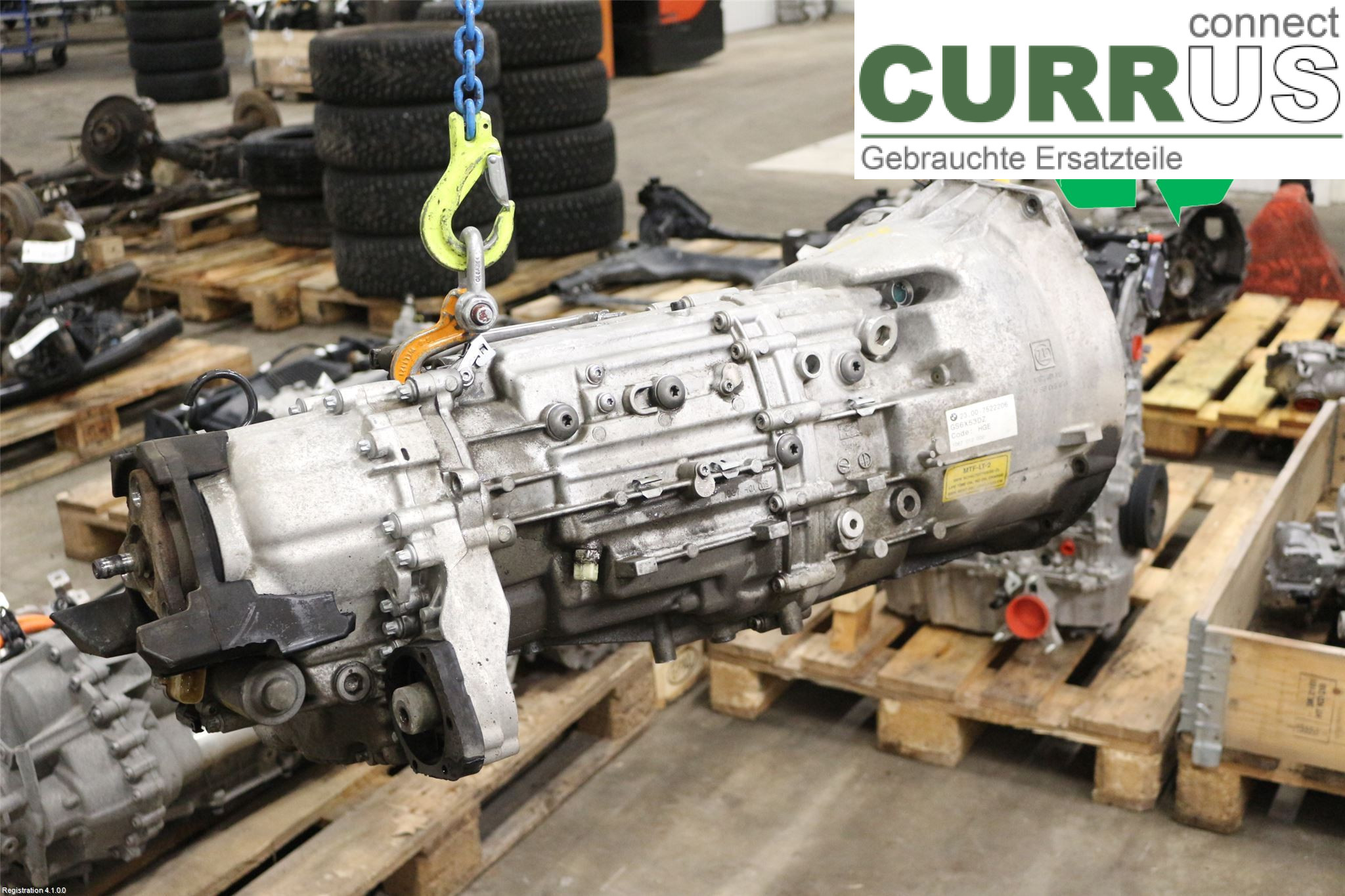 BMW 5 E60/61 Sed/Tou 02-10 Gearbox (6-speed) 23007571429 M57-TU2D30