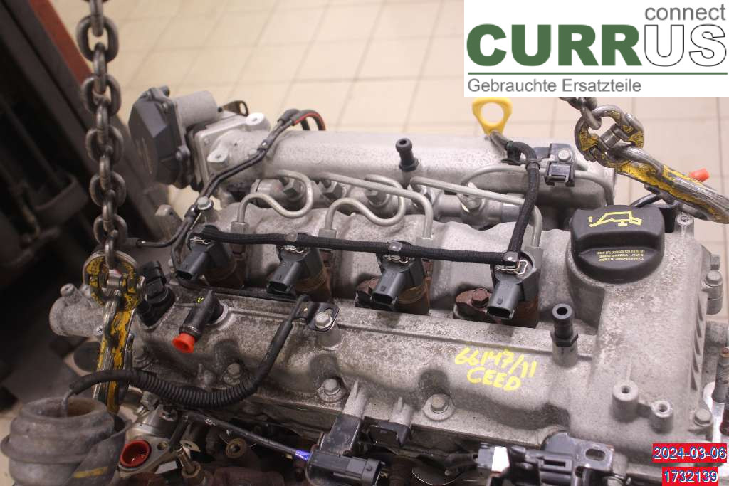 KIA CEE´D   06-12 Engine Z46412AZ 00 1,6 CRDI