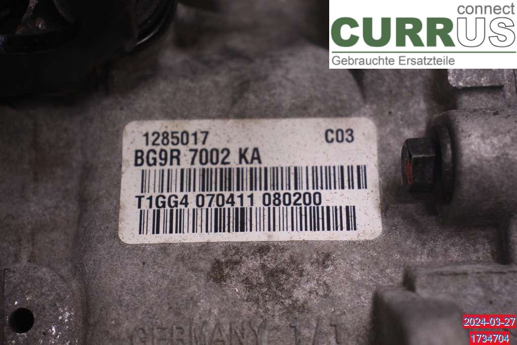 VOLVO S80      07- 13 Skrzynia 6-biegowa 36001863 2.0