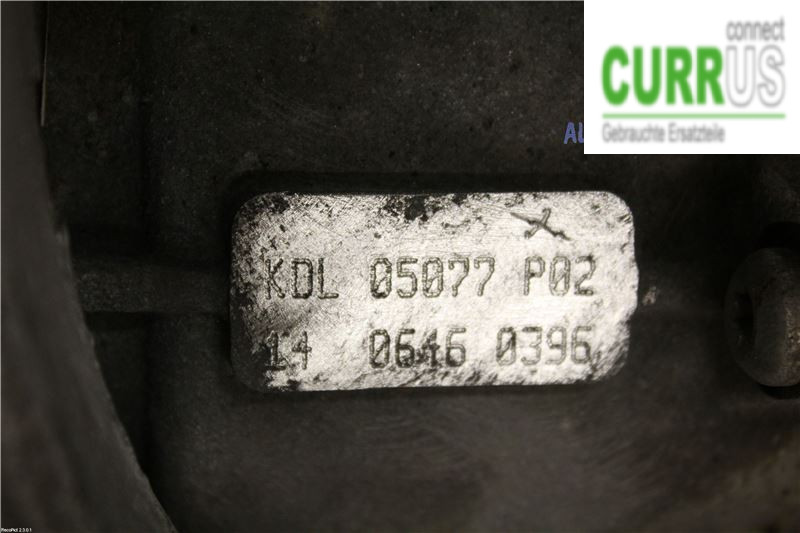 VW PASSAT      05-10 Gearbox (6-speed) 02Q300011BT 2.0 TDI