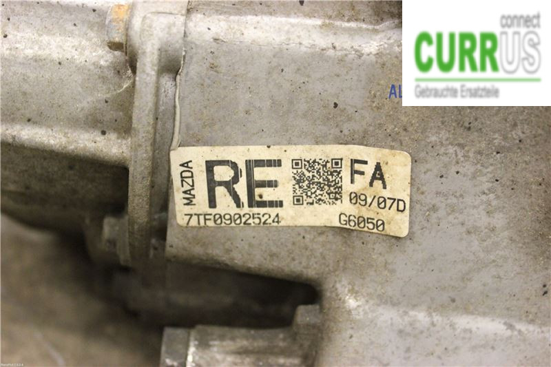 MAZDA 3 I   07-08 Gearbox (6-speed)  2.0i16V