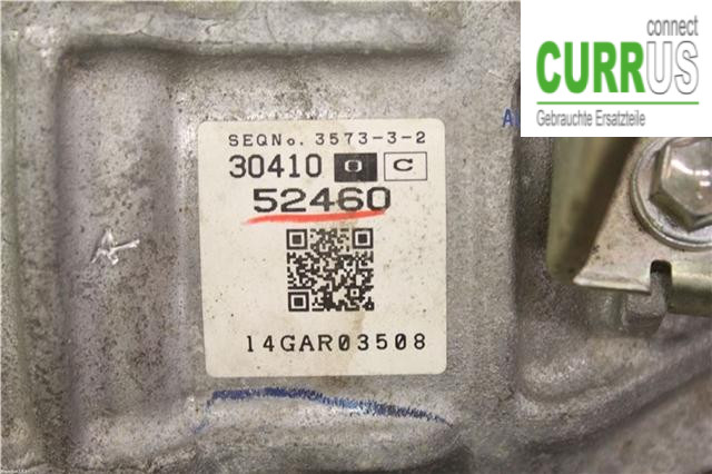 TOYOTA YARIS  15-20 Gearbox (Automatic) 30400-52260 1.33i