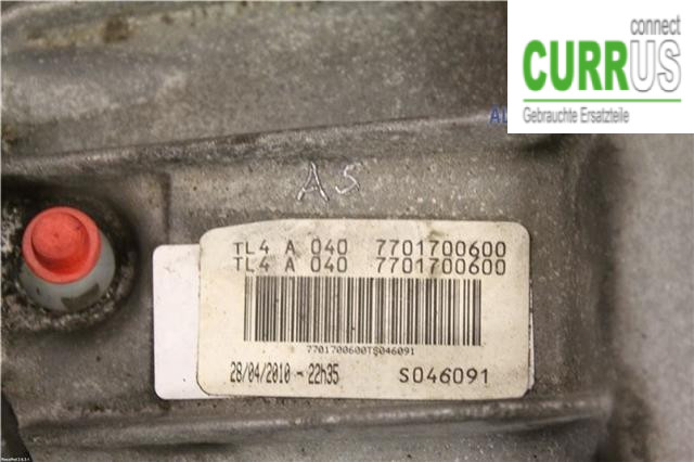 RENAULT MEGANE III 09-15 Gearbox (6-speed) 320103132R 1.5 DCI