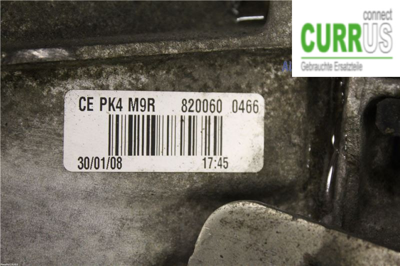 RENAULT LAGUNA III 08-10 Gearbox (6-speed) 7701477833 2.0 DCI