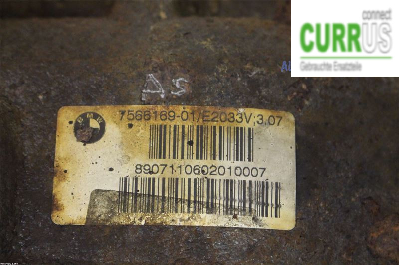 BMW 3 E90/91 SED/TOU 05-12 Differential 33 10 7 566 170 N47-D20A