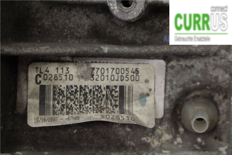 NISSAN QASHQAI   07-10 Skrzynia 6-biegowa 32010JD500 K9K