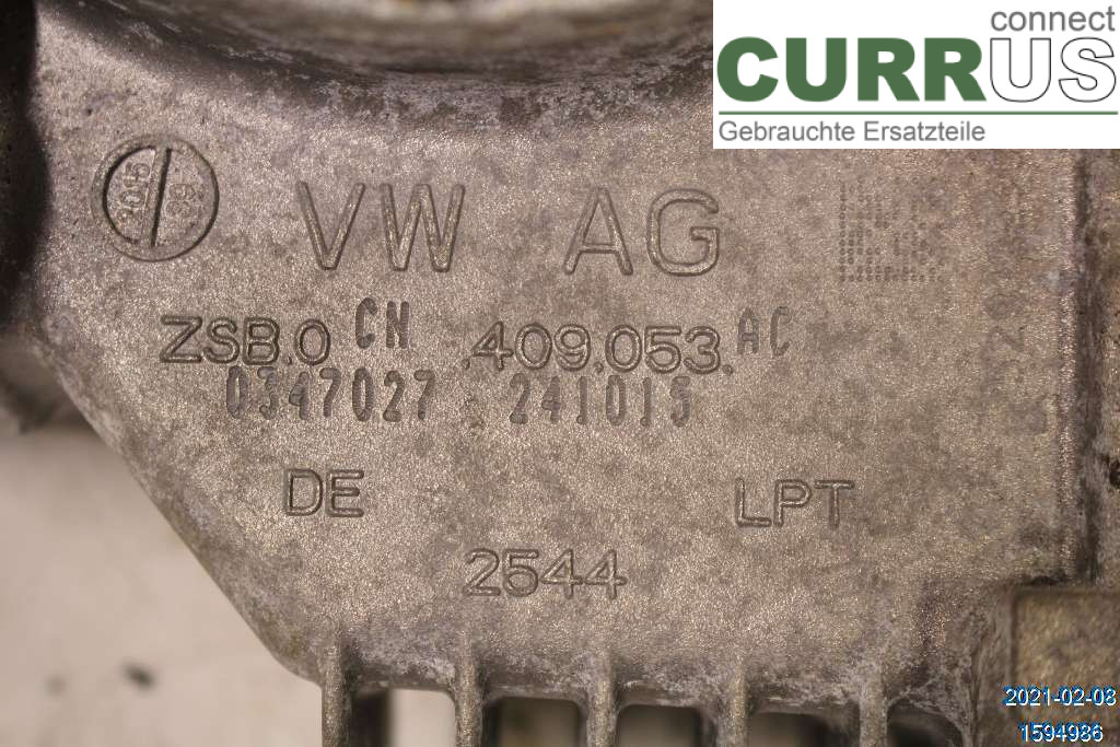 VW GOLF / E-GOLF VII   13-20 Distribution gear box 0CN409053AM 1.6 TDI
