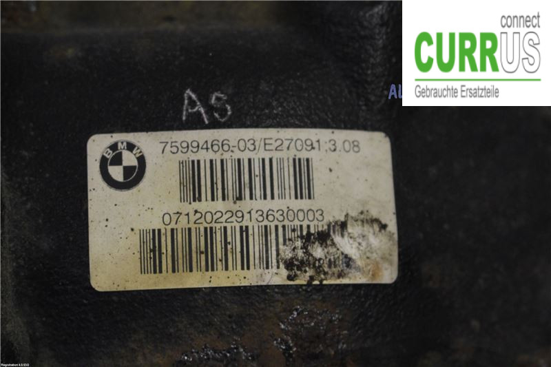 BMW 1 F20/F21   11-19 Différentiel 33 10 7 599 466 116d mk1