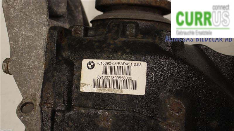 BMW X1 E84    10-15 Differential 33 10 7 615 391 N47-D20C