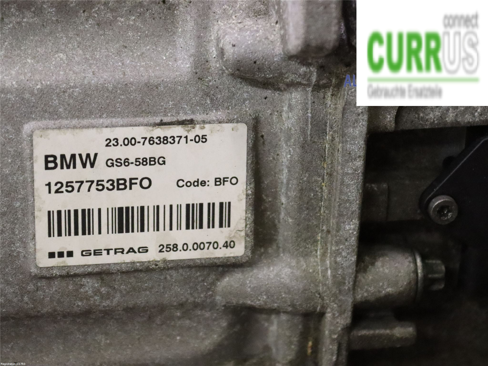 MINI ONE/COOPER 5DR F55 14- Gearkasse 6 gear 23008689428 B38-A15A