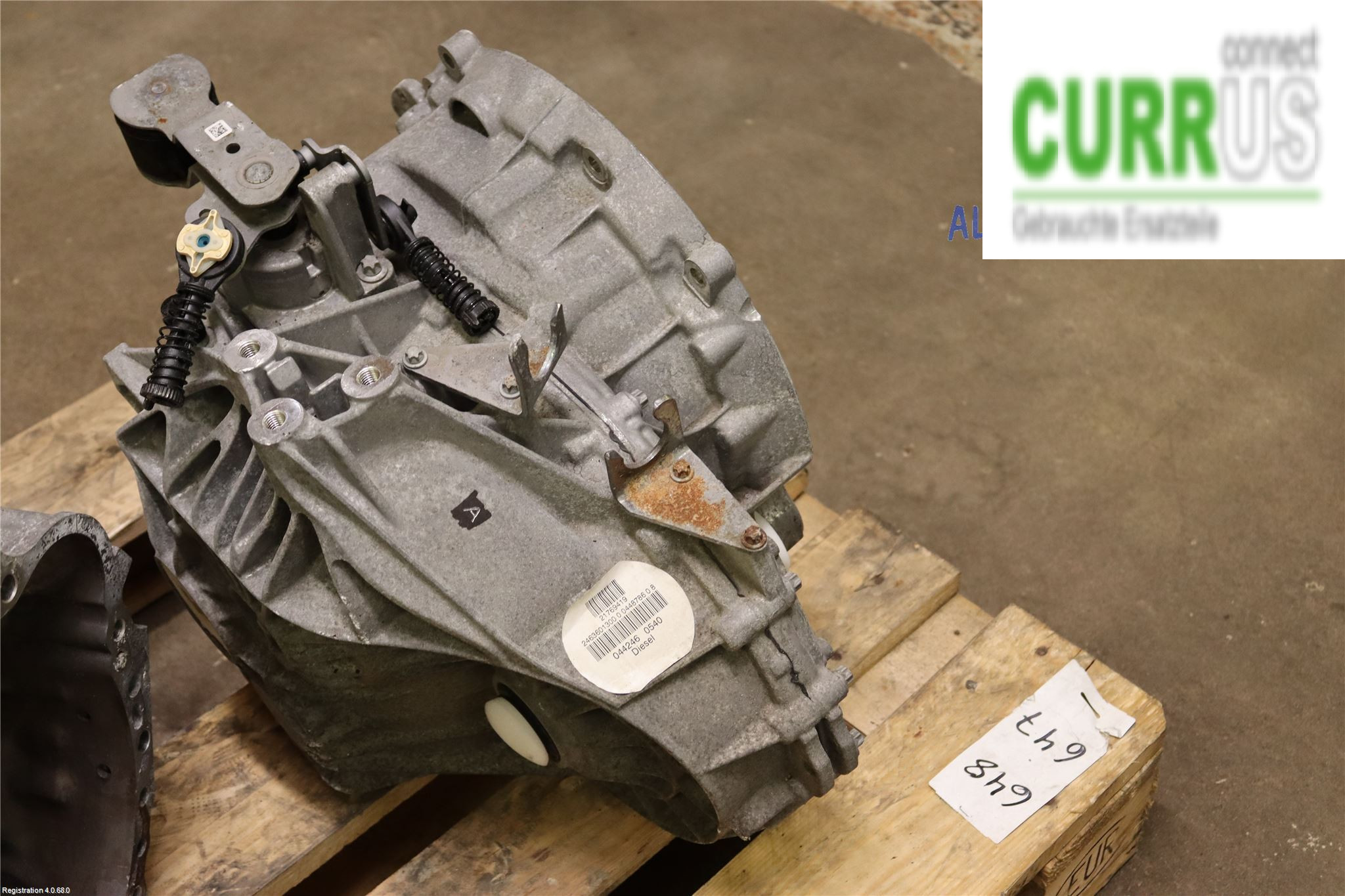 MB B-KLASS (W246/W242) 12-19 Gearbox (6-speed) A2463601300 OM651.901