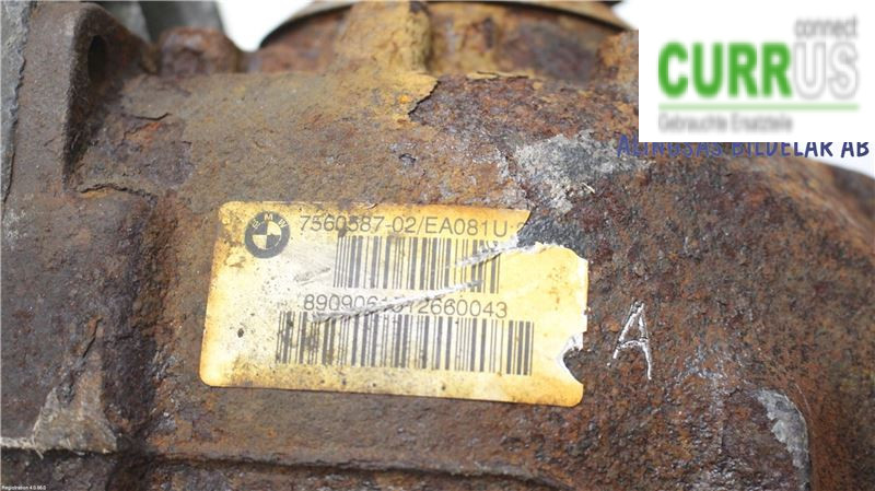BMW 5 E60/61 Sed/Tou 02-10 Differential 33 10 7 560 592 N47-D20C